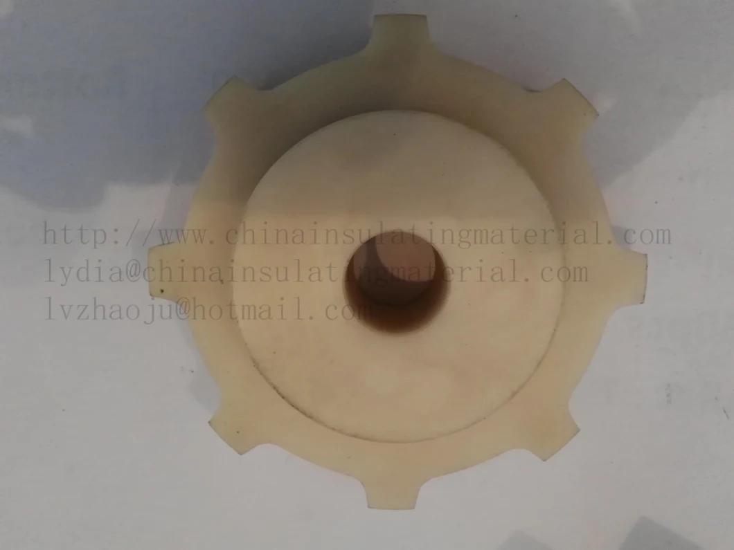 Circular Gear Type Nylon Spur Gears, Plastic Pinion Gears for Machine