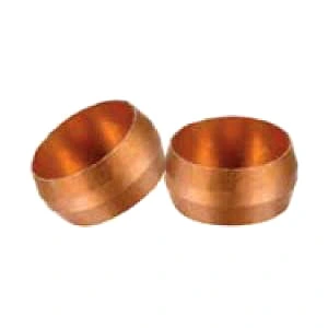 Australian Compression Fittings Dzr Brass Stamped Copper Olives
