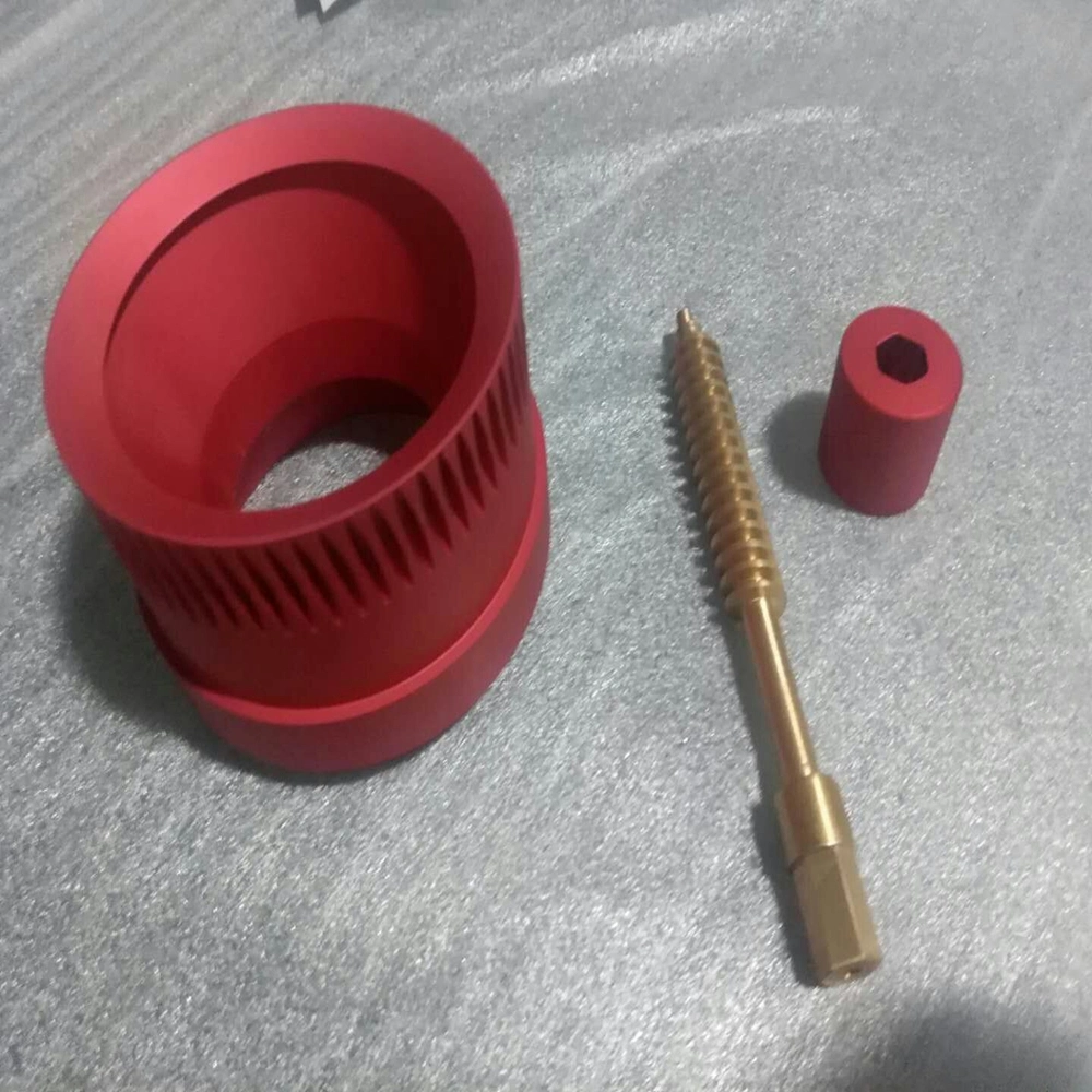 OEM/ODM Flexible CNC Machining Milling Brass/Copper Parts with Male Connector