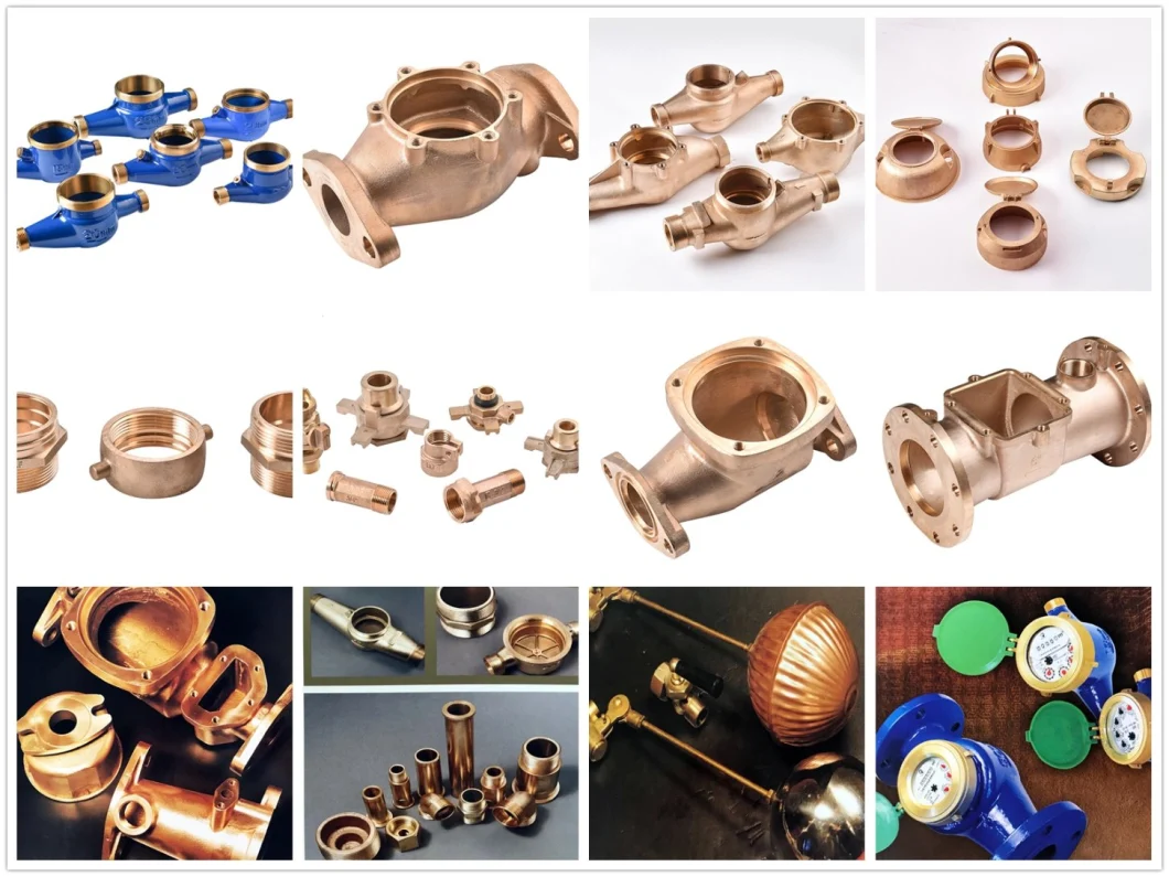 Factory OEM Copper Valve Connector Brass Bronze Water Meter