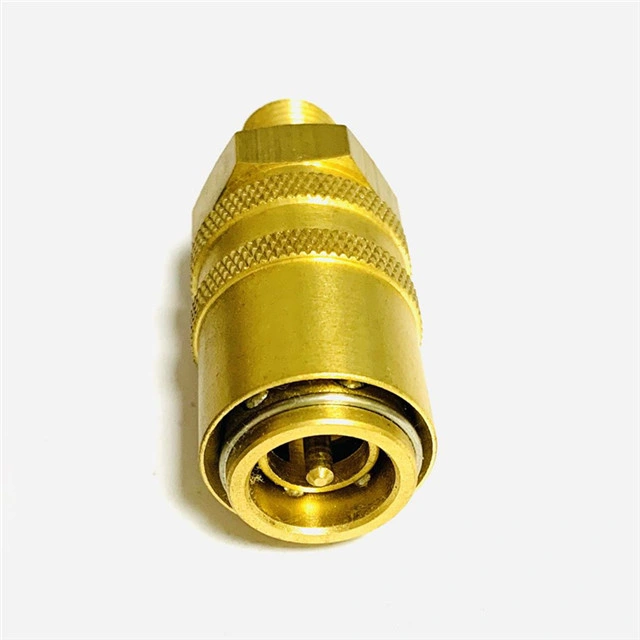 Hot Sales Brass Straight Male Threaded Quick Coupling of Water Fitting