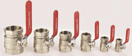 Lead-Free Brass Thread 2-PC Female End Ball Valves