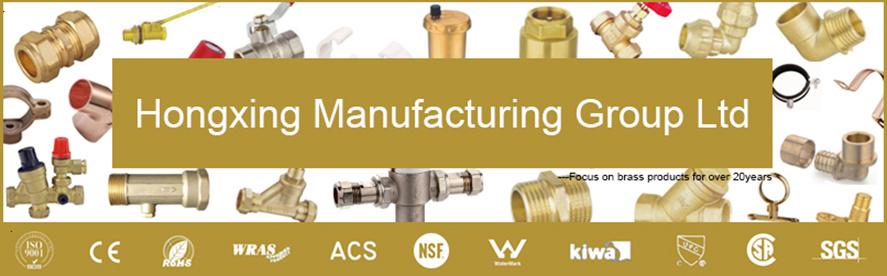 Male Plain Brass Equal/Reducing Straight Coupling Compression Fitting