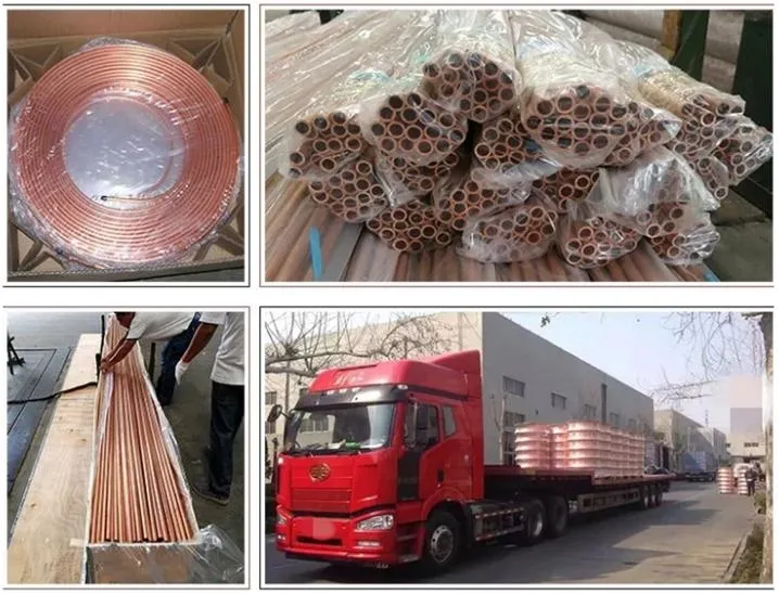 Pancake Coil Copper Pipe for Air Condition or Refrigerator Application Air Conditioner Copper Coil