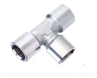 Pft Series Equal Femaile Tee Brass Pneumatic Pipe Fitting