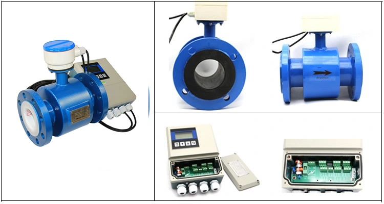 Digital Electronic Flow Meter for Water Magnetic Type Flow Sensor