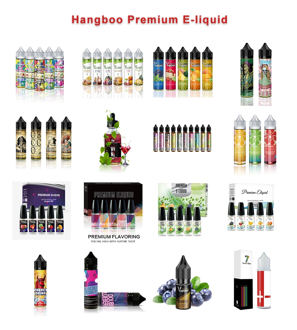 60ml China Distributor Vape Oil of Smoke E-Liquid for Sale