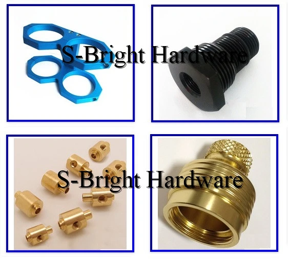 OEM Customized Precision Brass 36000 CNC Milling Connector (S-159)