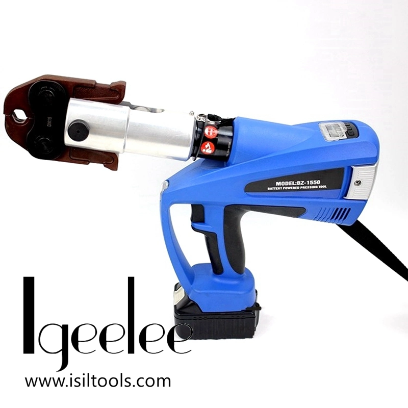 Igeelee Bz-1550 Battery Copper Pipe Pressing Fitting Tool Stainless Steel Pipe Crimp Tool