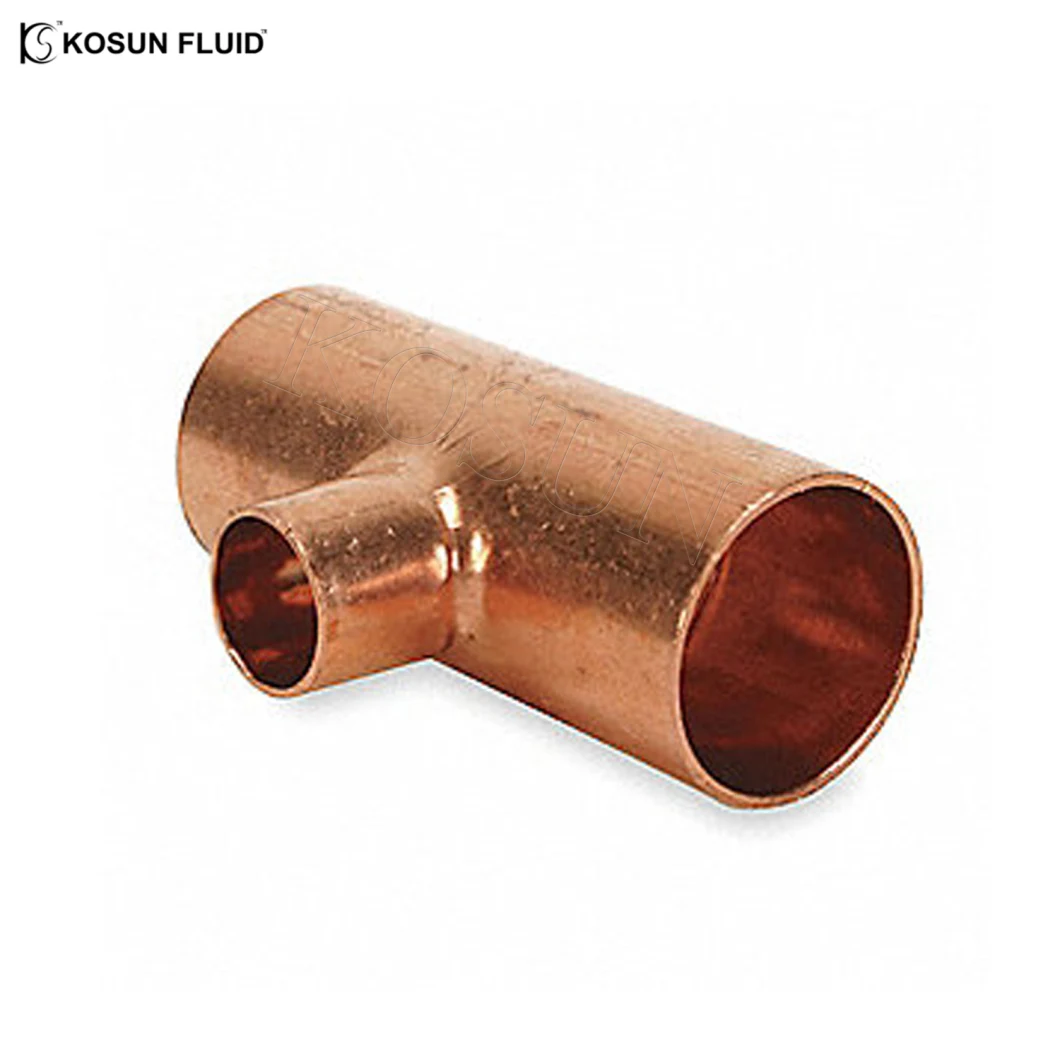 Copper Tube Reduce Tee of Pipe Fittings