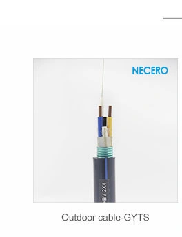 Necero FTTH Drop Cable Supplier Distributor 1core to 8core Outdoor Self-Support Cable