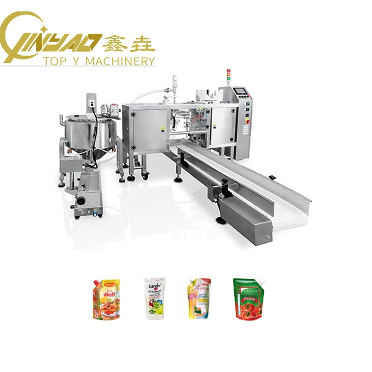 Top Y Beverage Liquid Filling Packing Machine for Distributor