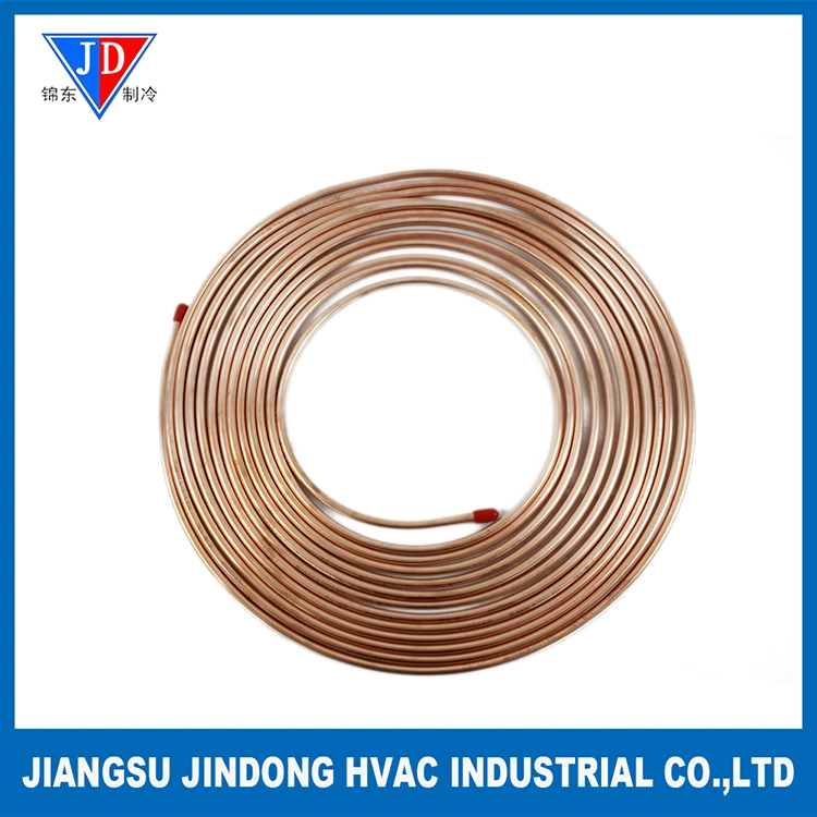 1/2*0.8mm Od Soft Condition AC Pancake Coil Copper Pipe