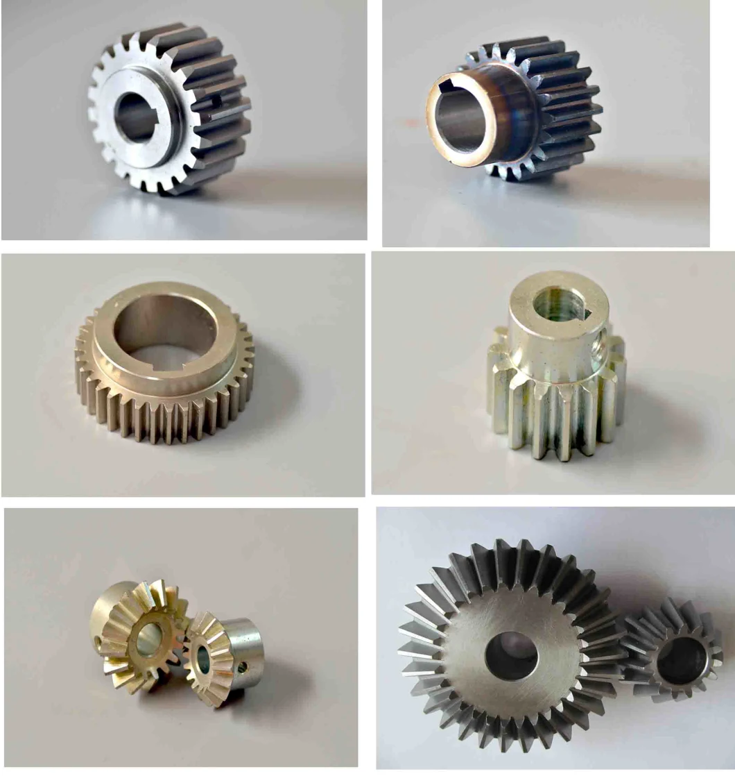 Helical Gear Transmission Gear Worm Gear Bevel Gear Planetary Gear Spur Gear Hypoid Gearbox with Sprocket Geartiming Belt Pulley Timing Pulley Rack and Pinion