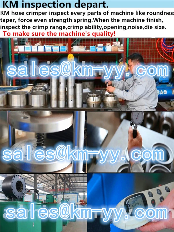 Ce Certificated Hydraulic Nut Ferrule Crimping Press Machine Especially for Eaton Nuts Fitting