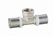 Brass Press Fitting - Male Tee of Pex-Al-Pex Pipe Fittings