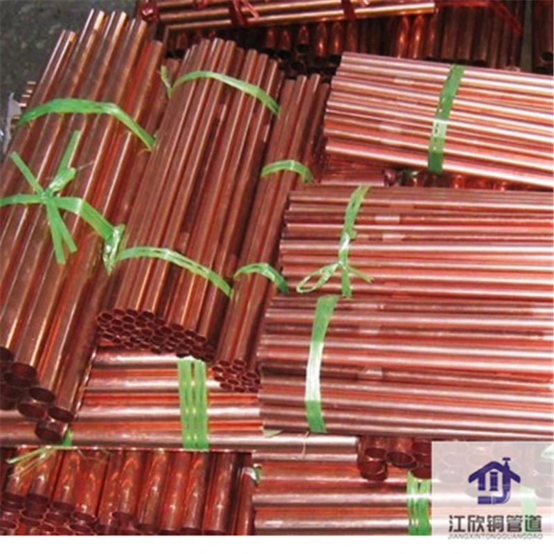 Copper Pancake Coil Tube Pipe Connector Fittings Refrigeration Pipe