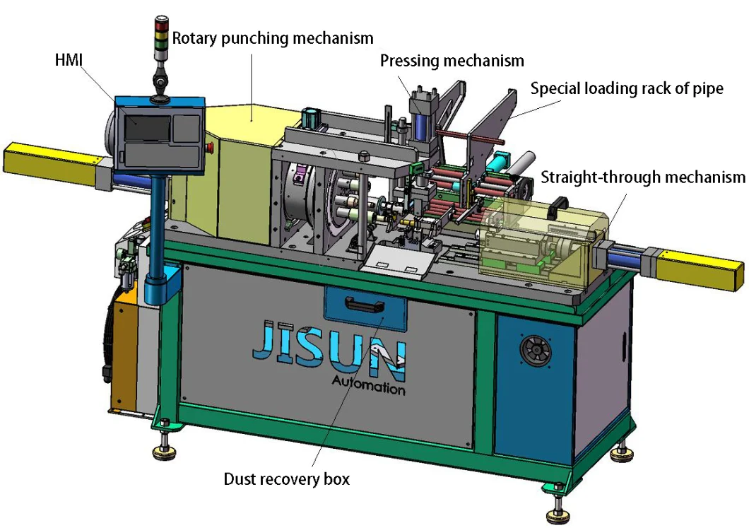 CNC Automatic Rotary Punching Tube End Forming Machine for Copper Tube of Air Condition and Refrigeration