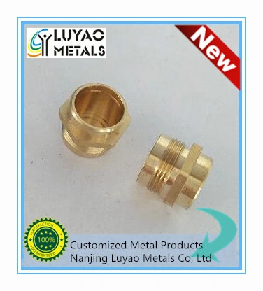 OEM CNC Machining of Brass/Copper Fittings