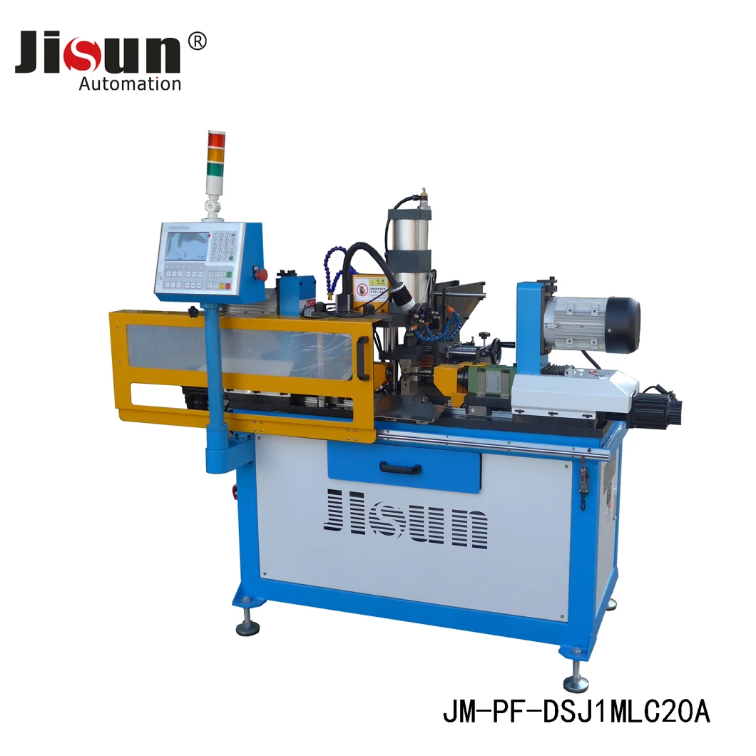 CNC Automatic Double-Head Rotary Punching Tube End Forming Copper Processing Machine