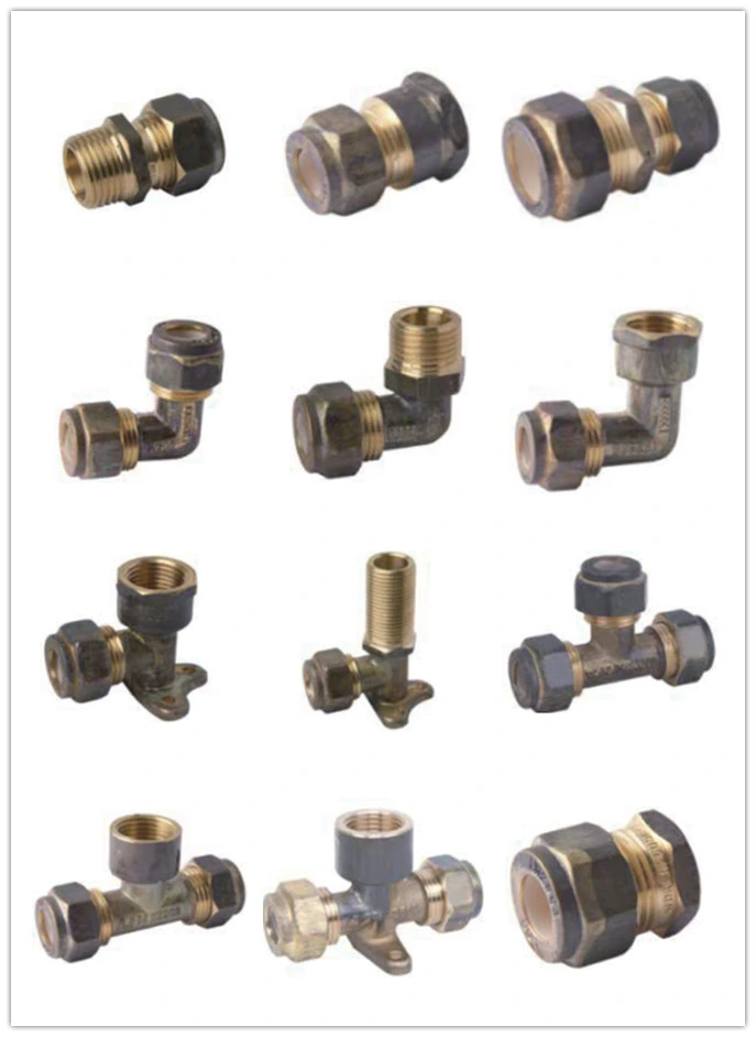 Australian Compression Fittings Dzr Brass Union C Xfi with Copper Olive