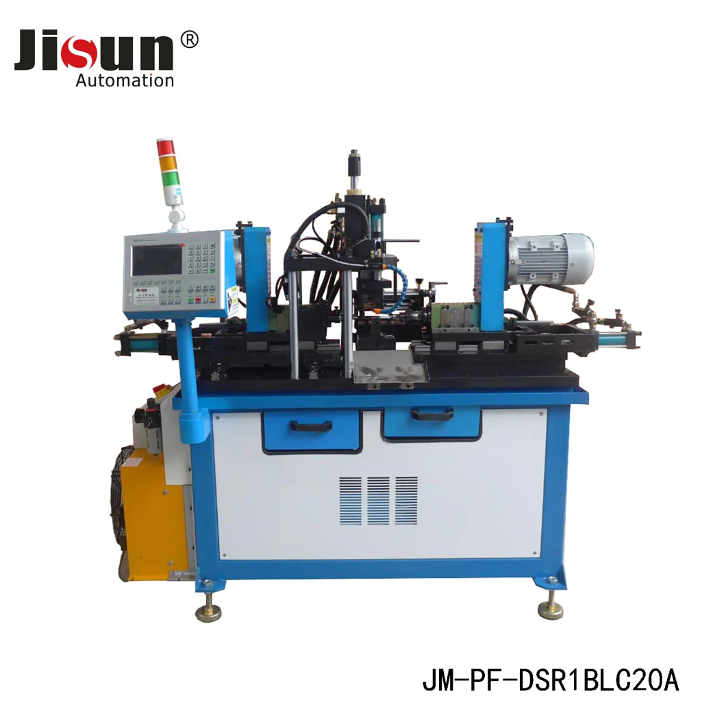 Automatic Double-Head Rotary Metal Copper Aluminium Tube Pipe End Forming Machine