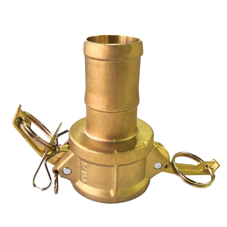 2018 Hot Sale Brass Copper Quick Hose Coupling for Pipe Fittings