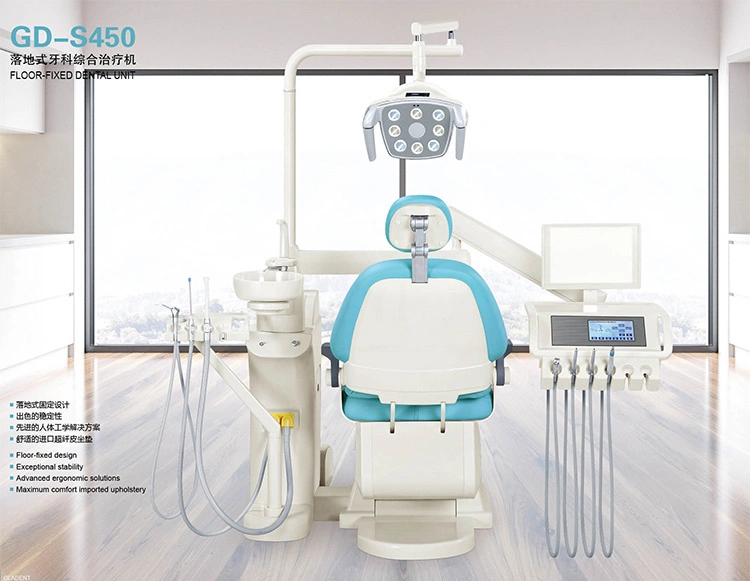 Luxurious Imported Upholstery China Dental Chair Unit, Medical Equipment Suppliers, Medical Device, Medical Instruments, Medical Products