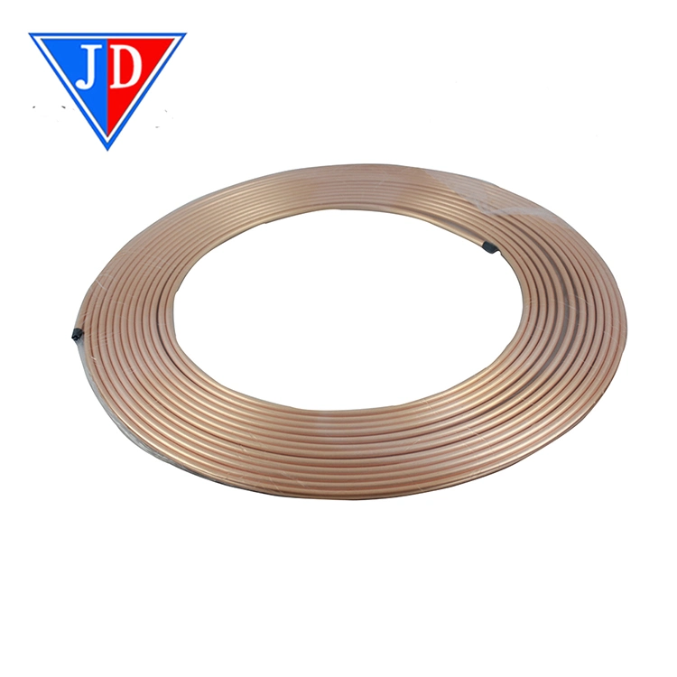 6mm*0.45mm*15m Air Conditioner Pancake Copper Pipe
