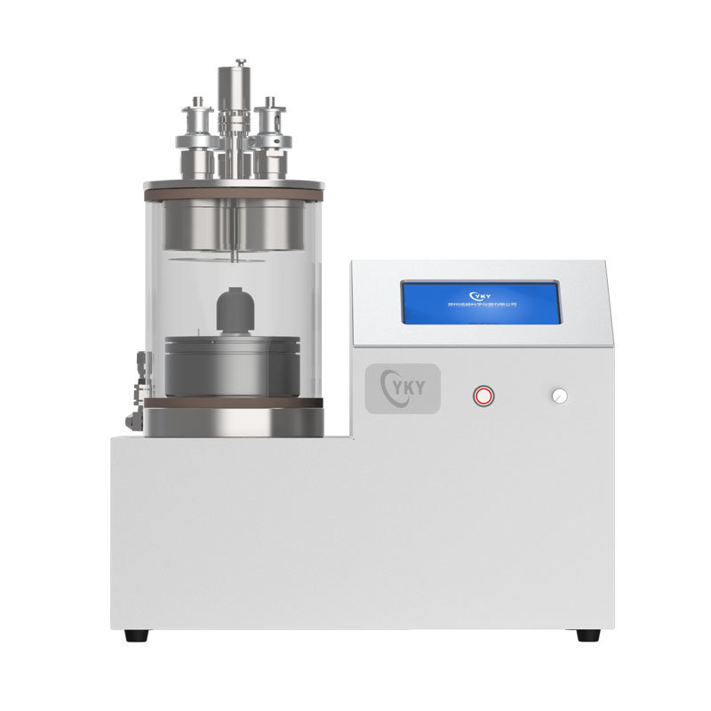 Compact Three-Head Rotary Plasma Sputtering Coater with Vacuum Pump for Gold, Silver and Copper Coating