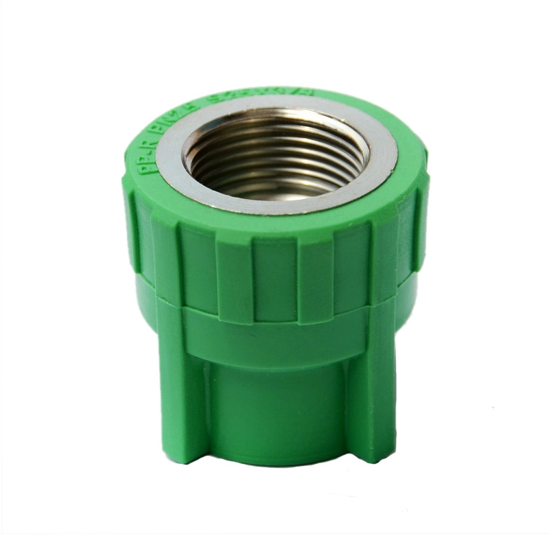 Pipe Fitting Connector PPR Female Brass Insert Coupling