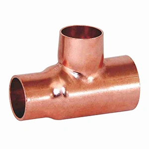 Three Way Copper Fitting Reducing Tee