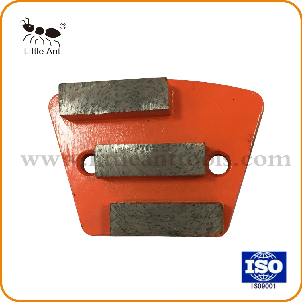 Little Ant Trapezoid Grinding Shoes for Concrete Terrazzo Stone