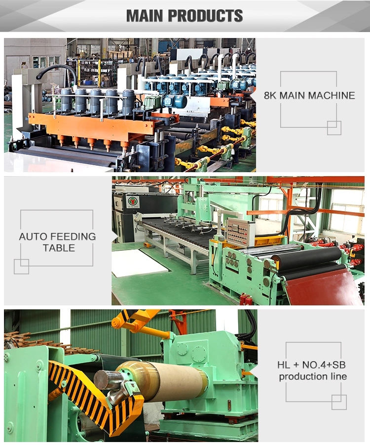 Metal Polishing Machine/ Grinder for The Stainless Steel Plate Sheet/ Coil