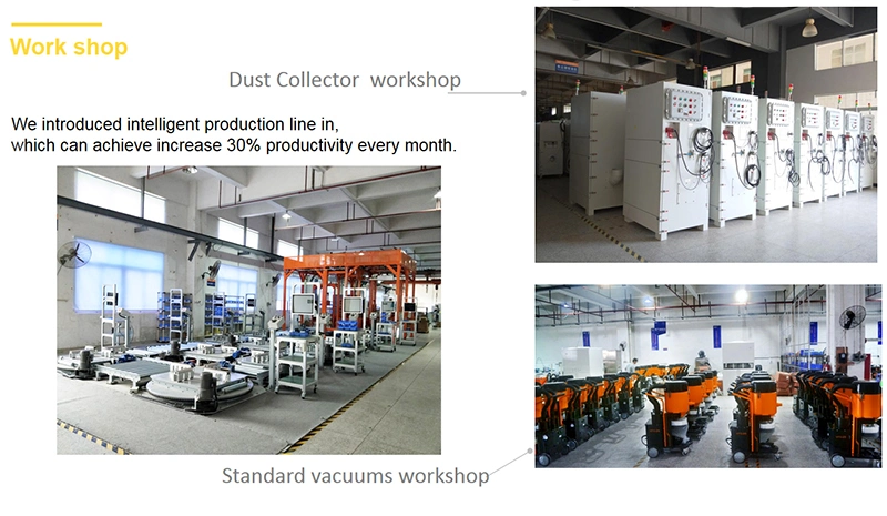 Cabinet Industrial Vacuum Dust Collector with High Negative Pressure