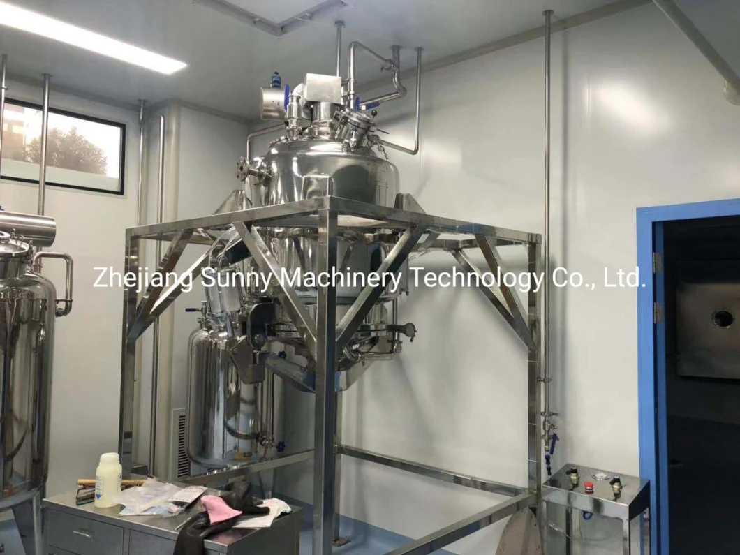 GMP Standard Stainless Steel Preparation Tank Alcohol Disinfectant Preparation