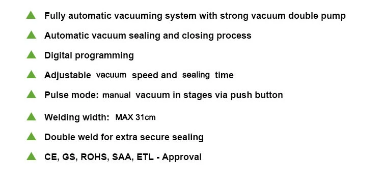 Industrial Vacuum Food Sealer Automatic Vacuum Packing Machine