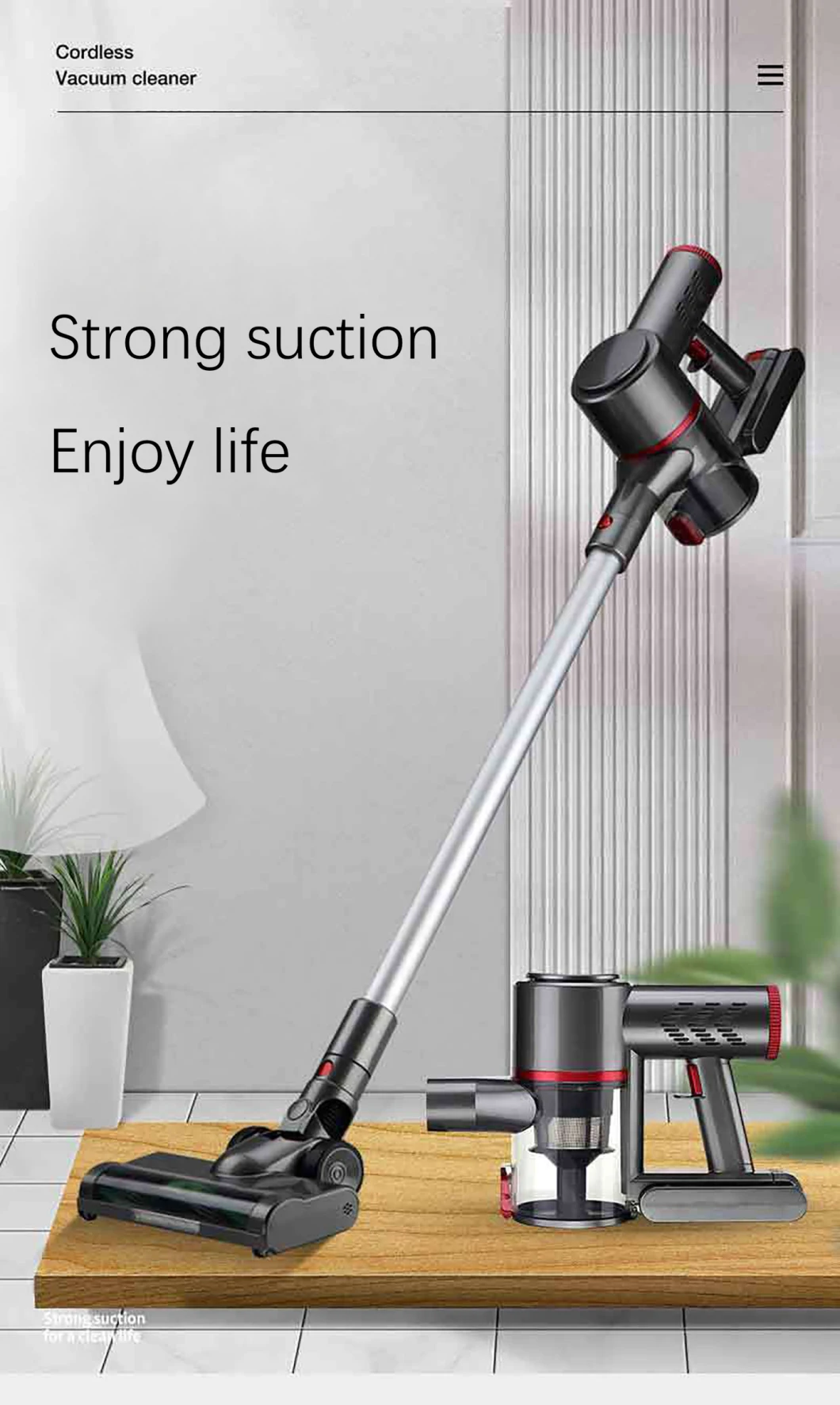 Vacuum Cleaner Vacuum Cleaner Handheld Vacuum Cleaner Portable Bagless Home and Car