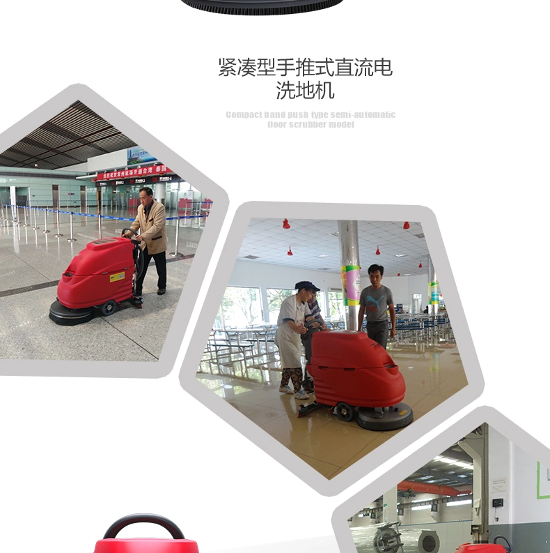 Automatic Hot Selling Walk-Behind Robot Floor Scrubber