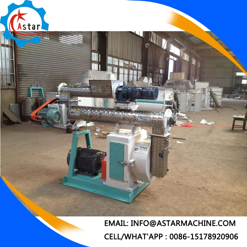 Szlh250 Belt Driven Small Feed Mill Manufacture in China