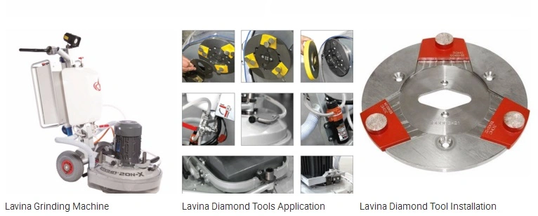 Lavina Concrete Diamond Tools Grinding Segment for Lavina Floor Grinder