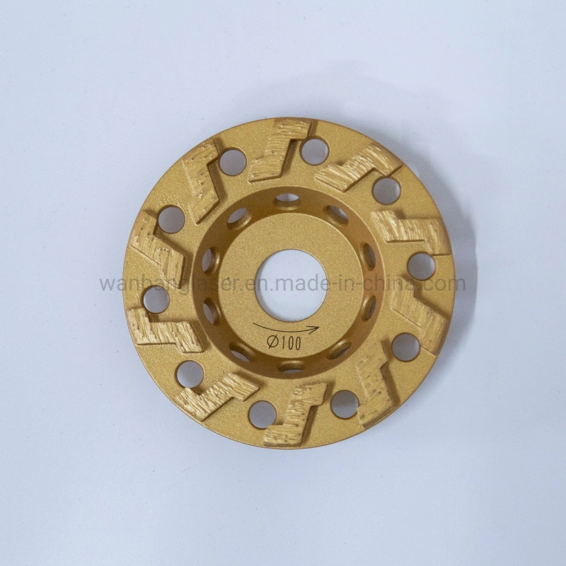 5 Inch Diamond Grinding Cup Wheels for Concrete Floor Grinding Machine