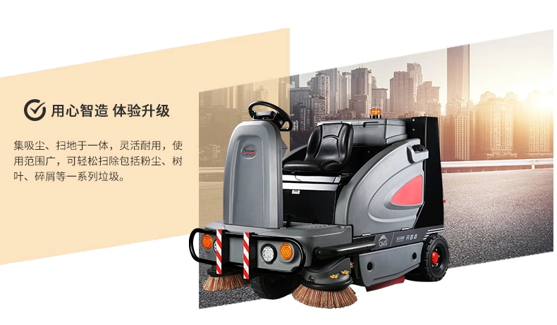 Hospital/Factory/Warehouse/Supermarket Automatic Floor Cleaning Washing Sweeping Machine
