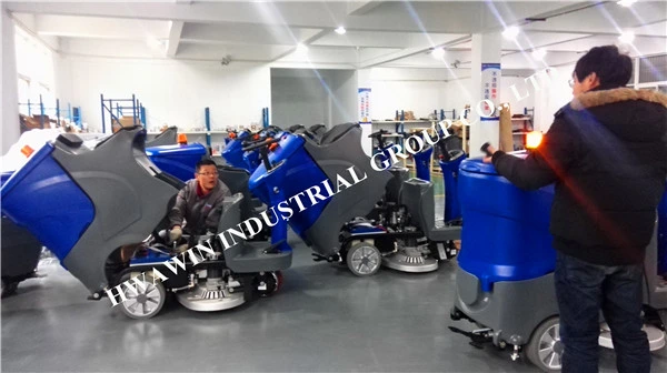 Ride on Automatic Road Scrubber Floor Sweeper