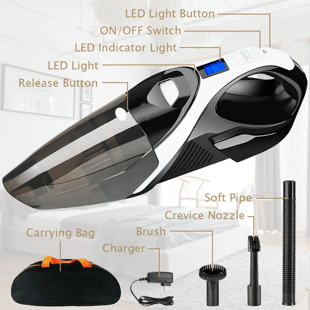 Small Bagless Wet and Dry Handheld Wireless Portable Mini Car Home Carpet Dust Cordless vacuum Cleaner