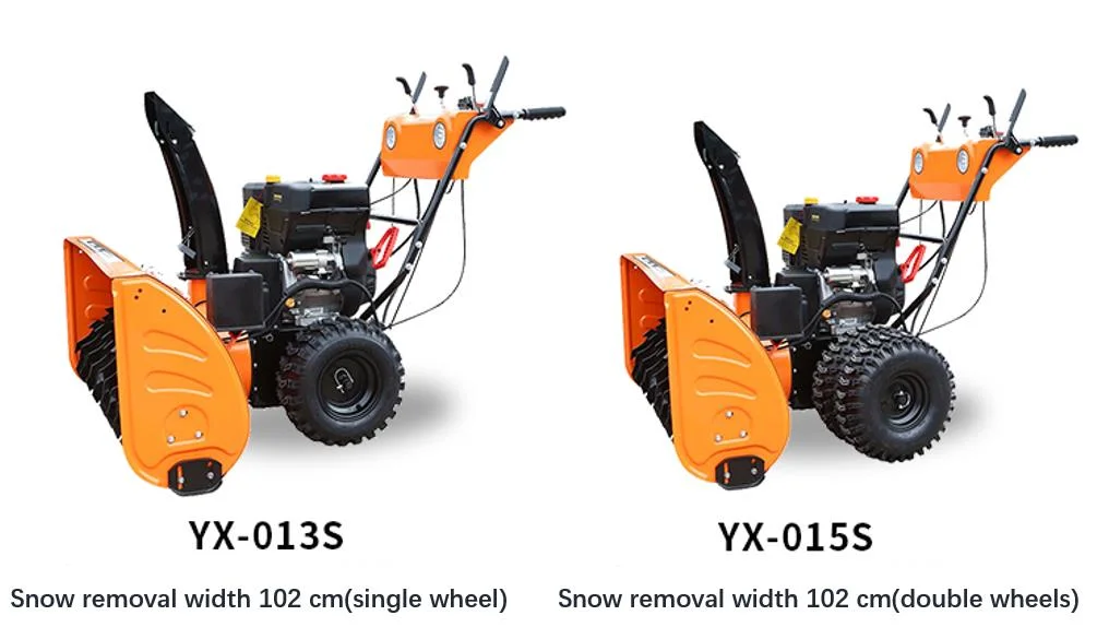 Professional Snow Removal Machinery 370 Electric Hand-Push Small Snowplow Sweeper