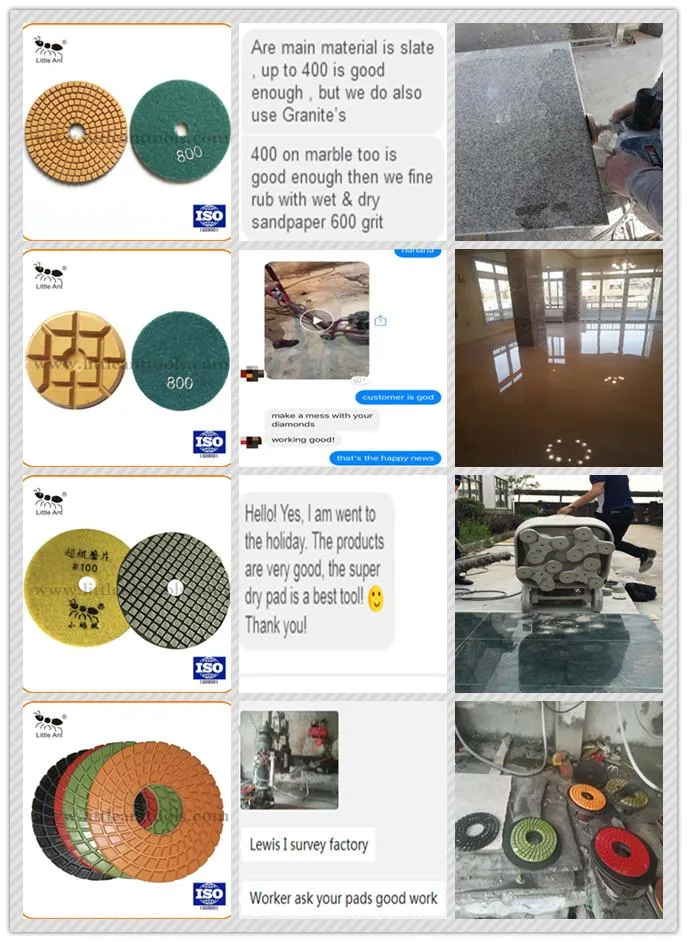 125mm Marble Wet Polishing Pads/Diamond Tool/Polishing Pads