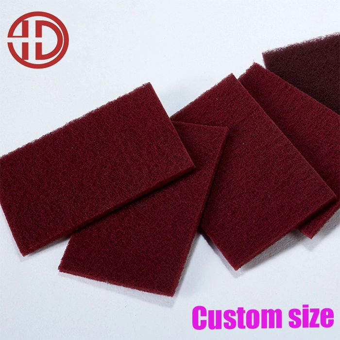 China Cut to Size Industrial Scouring Pad Abrasive Pad