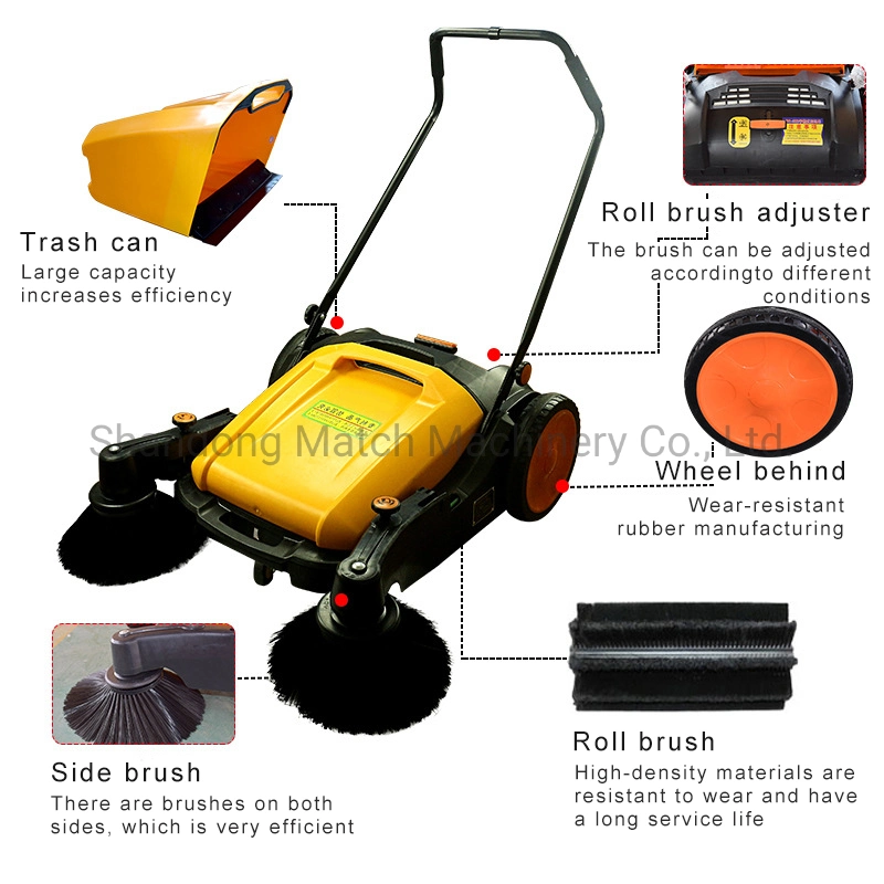 Hand Push Sweeper Eco-Friendly Manual Sweeper Hand Push Type Floor Sweeper