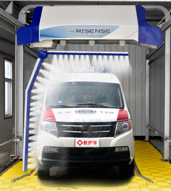 Coin Operated Self Service Car Washing Machine with Soaps Waxing Vacuum Best Price Automatic Car Washing Machine/Ambulance Disinfecting and Washing Machine